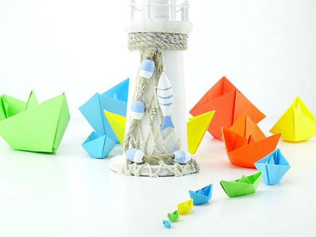 Origami letre DIY