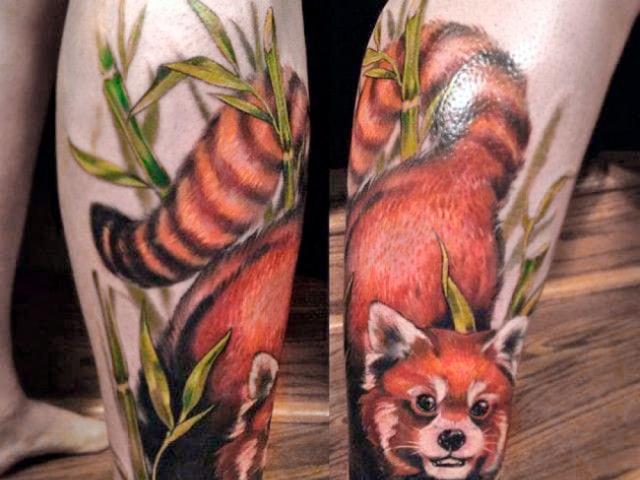 Что может означать татуировка с изображением панды